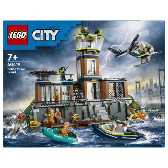 LEGO City Polizeistation auf der Gefängnisinsel 60419 — image 5