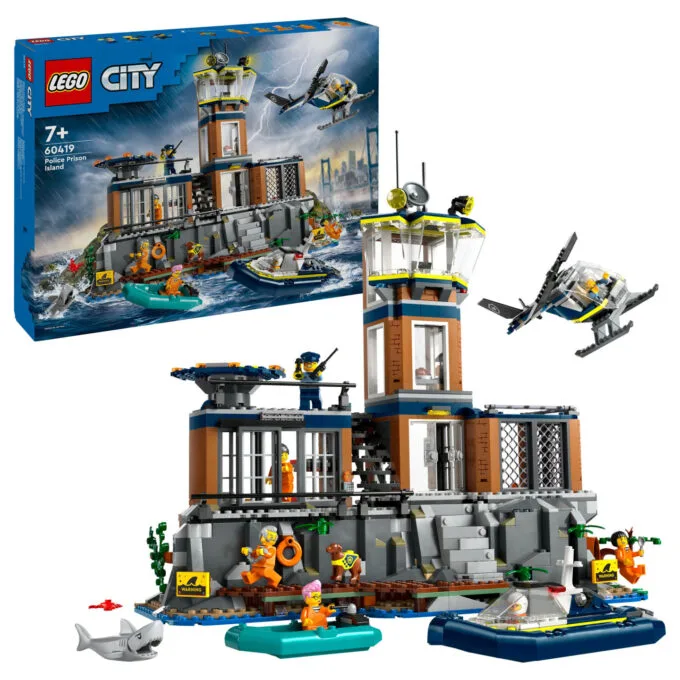 LEGO City Polizeistation auf der Gefängnisinsel 60419 — image 7