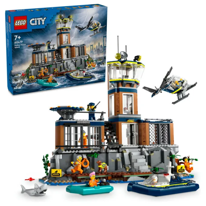 LEGO City Polizeistation auf der Gefängnisinsel 60419 — image 8
