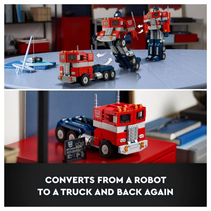 LEGO Icons Transformers Optimus Prime 10302 — image 41