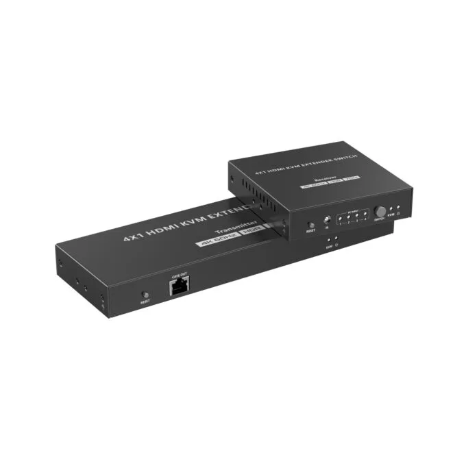 Lenkeng KVM HDMI Extender Switch 4-1 over Ethernet 4K60Hz - LKV441EX - KVM HDMI Extender Switch 4-1 over Ethernet 4K60Hz — image 4