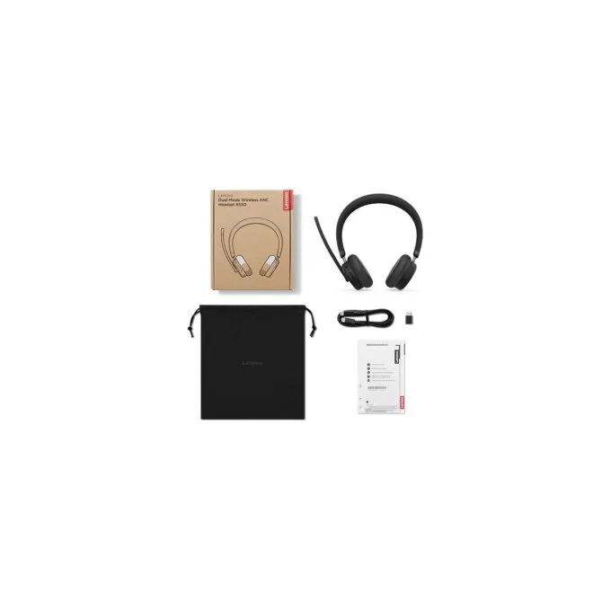 LENOVO Dual-Mode Wireless ANC Headset 6550 USB-A Teams — image 11