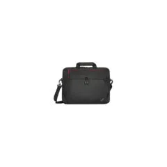 Lenovo Essential Plus Topload 15.6" - 4X41A30365 - Black, 100% Recycled PET, Shoulder Strap