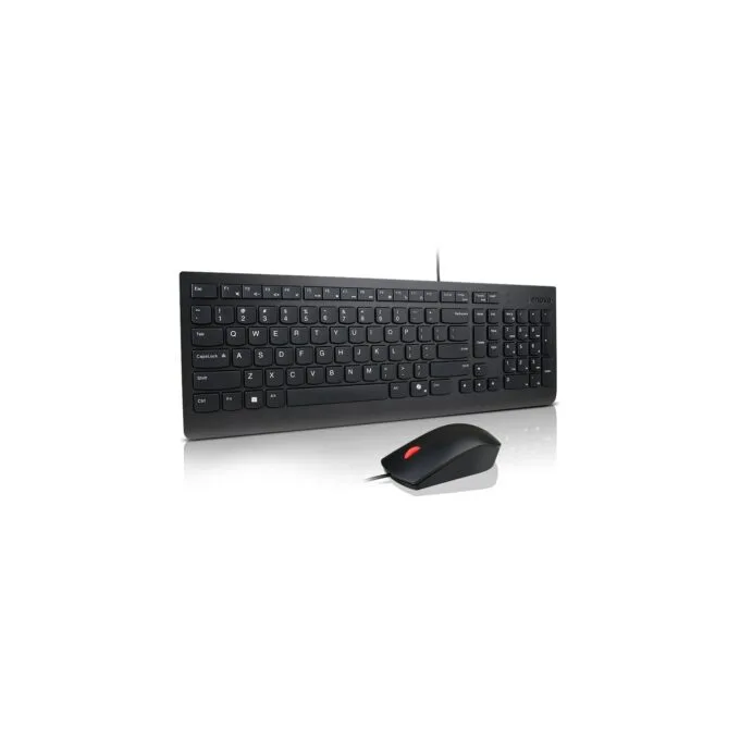Lenovo Essential Wired Keyboard and Mouse Combo - 129 - German Layout, Windows legends — image 2