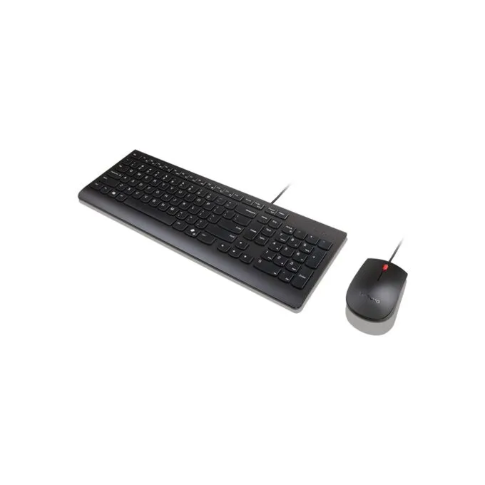 Lenovo Essential Wired Keyboard and Mouse Combo - 129 - German Layout, Windows legends — image 3