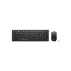 Lenovo Essential Wireless Combo Keyboard & Mouse - Gen2 - Black-German