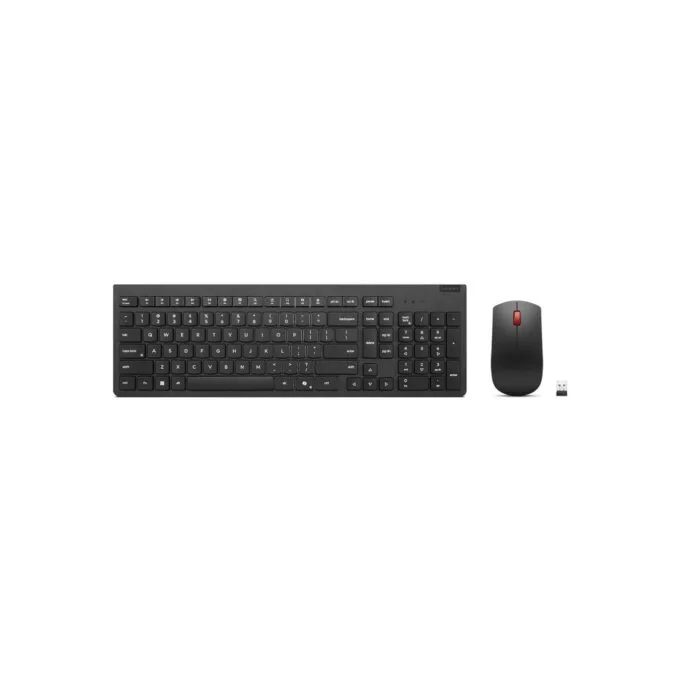 Lenovo Essential Wireless Combo Keyboard & Mouse - Gen2 - Black-German — image 1