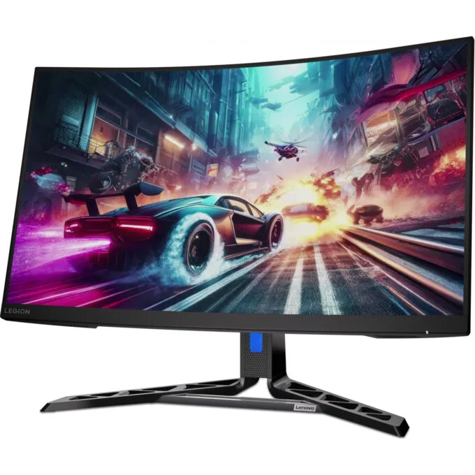 Lenovo Legion R32qc-30 - 31.5in QHD Curved Gaming Monitor, 180Hz, 0.5ms, VA Panel, Raven Black — image 2