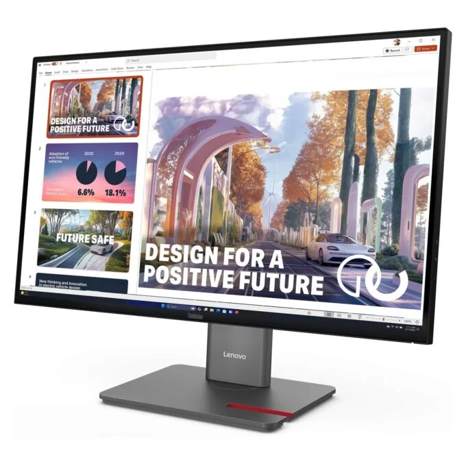 Lenovo Monitor ThinkVision - P27QD-40 - P27QD40 — image 2