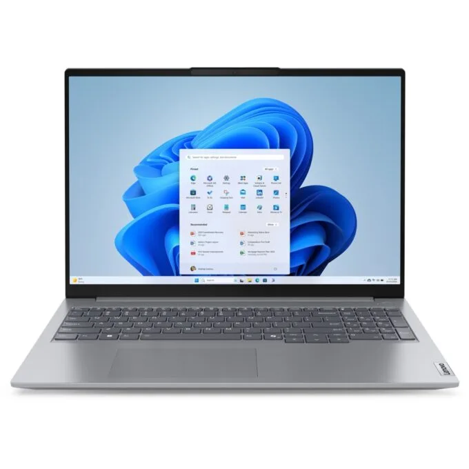 Lenovo ThinkBook 16 G7 Ryzen 5 7535HS 16GB RAM 512GB SSD Win11 Pro Silver — image 1