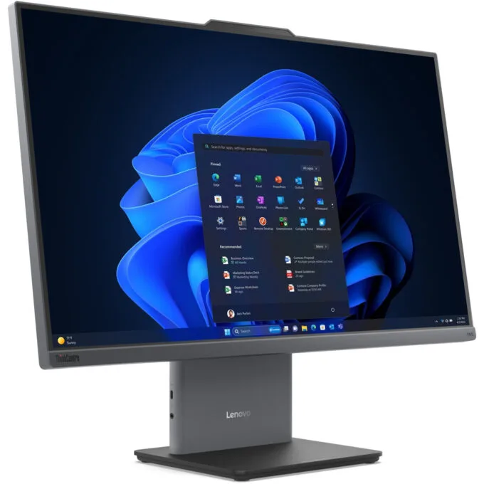 Lenovo ThinkCentre neo 50a G5 - 27" FHD IPS - Intel i5-13420H, 16GB DDR5, 512GB SSD, Luna Grey, Windows 11 Pro — image 3