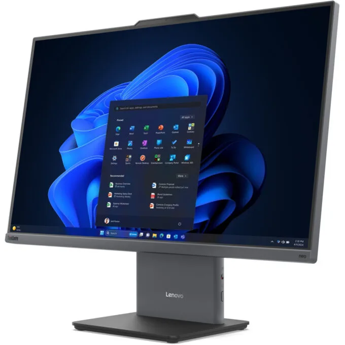 Lenovo ThinkCentre neo 50a G5 - i7-13620H, 27" FHD IPS, 16GB DDR5, 512GB SSD, Luna Grey, Windows 11 Pro — image 2