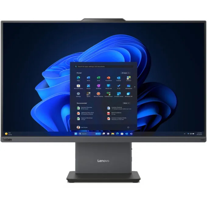 Lenovo ThinkCentre neo 50a G5 - i7-13620H, 27" FHD IPS, 16GB DDR5, 512GB SSD, Luna Grey, Windows 11 Pro — image 1