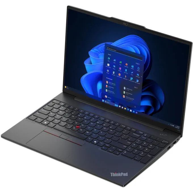 Lenovo ThinkPad E16 Gen 2 - 7535HS - Black, 16" WUXGA (1920x1200), Ryzen 5 3.3GHz, 8GB DDR5, 256GB SSD, Windows 11 Pro — image 5