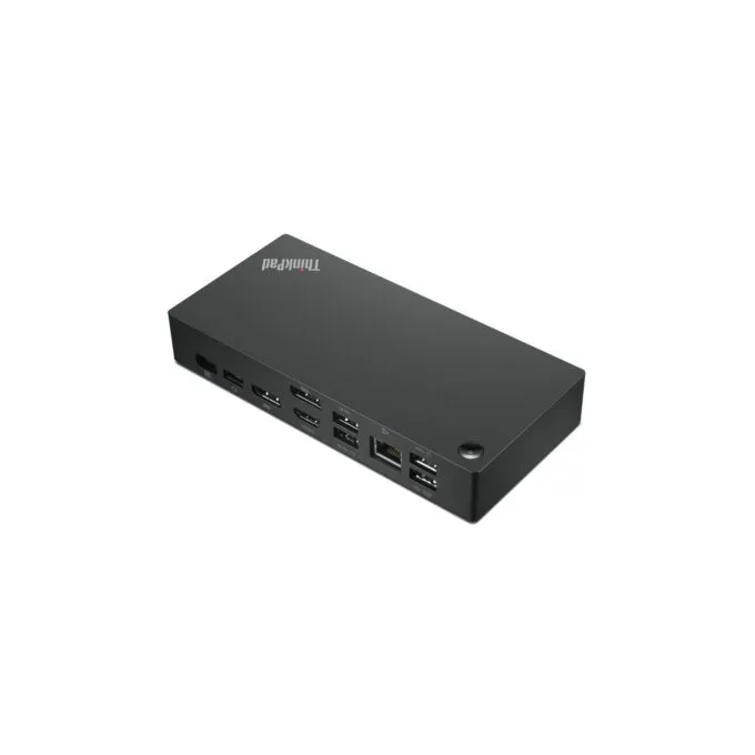 Lenovo ThinkPad Universal USB-C Dock 135W 3x4K HDMI+2xDP GigE 3xUSB-A+USB-C Black — image 1