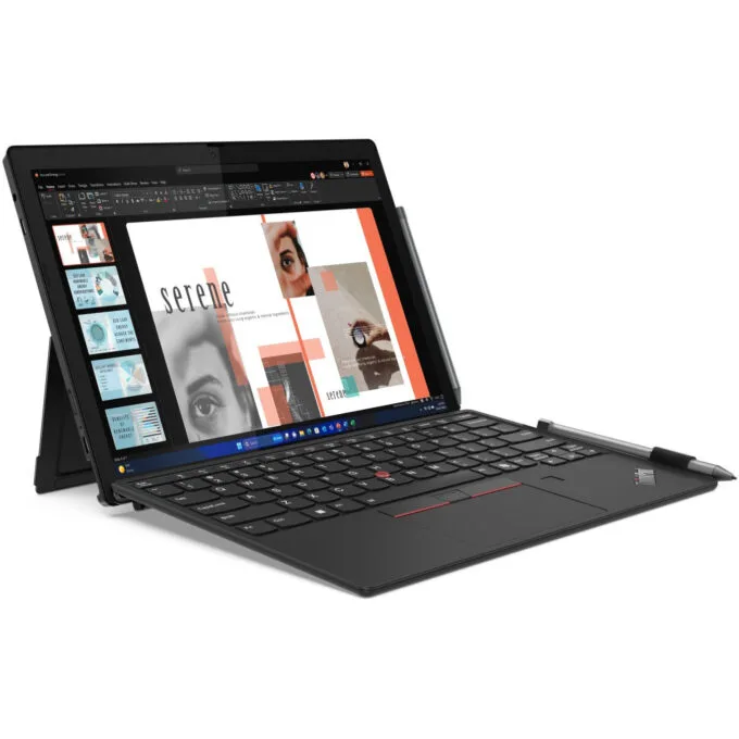 Lenovo ThinkPad X12 Detachable Gen 2 - 164U - Black, 32GB LPDDR5x, 1TB SSD, Intel Core Ultra 7, 12.3in FHD+ Touch — image 2