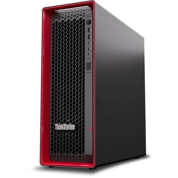 Lenovo ThinkStation P5 TW Xeon W3-2545 2x32 1TB 4000ADA W11P - P5 - Black, Red, 64 GB, 3.5 GHz, 4.7 GHz — image 3
