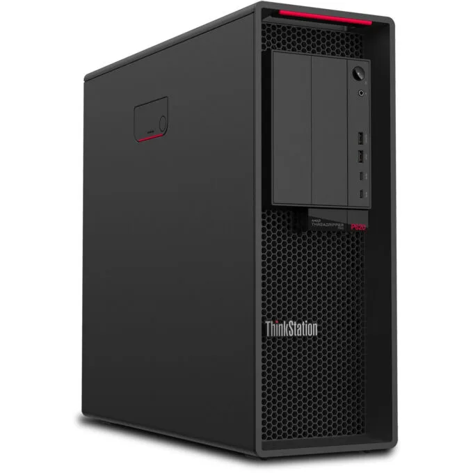 Lenovo ThinkStation P620 - 5945WX Threadripper PRO - Black, 64GB (2x32) DDR4 3200MHz, 1TB M.2 SSD, 4.1/4.5GHz, Windows 11 Pro — image 2