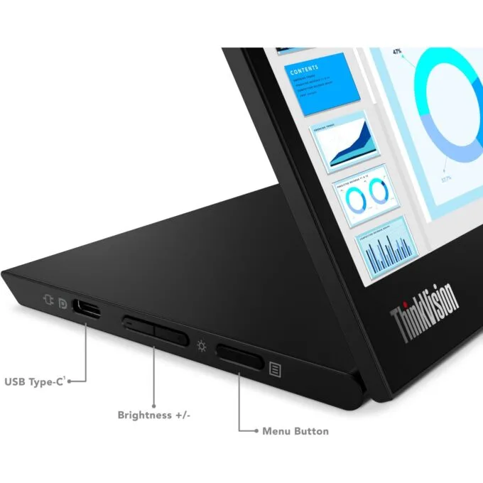 Lenovo ThinkVision M14d - M14d - 14" 2K IPS USB-C Portable Monitor — image 10
