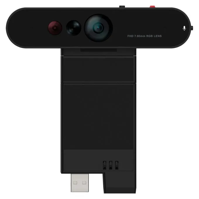 LENOVO ThinkVision MC60 Monitor Webcam Short stack for P24h-30 P24q-30 T34w-30 P49w-30 Monitors — image 2