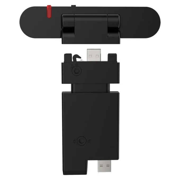 LENOVO ThinkVision MC60 Monitor Webcam Short stack for P24h-30 P24q-30 T34w-30 P49w-30 Monitors — image 4