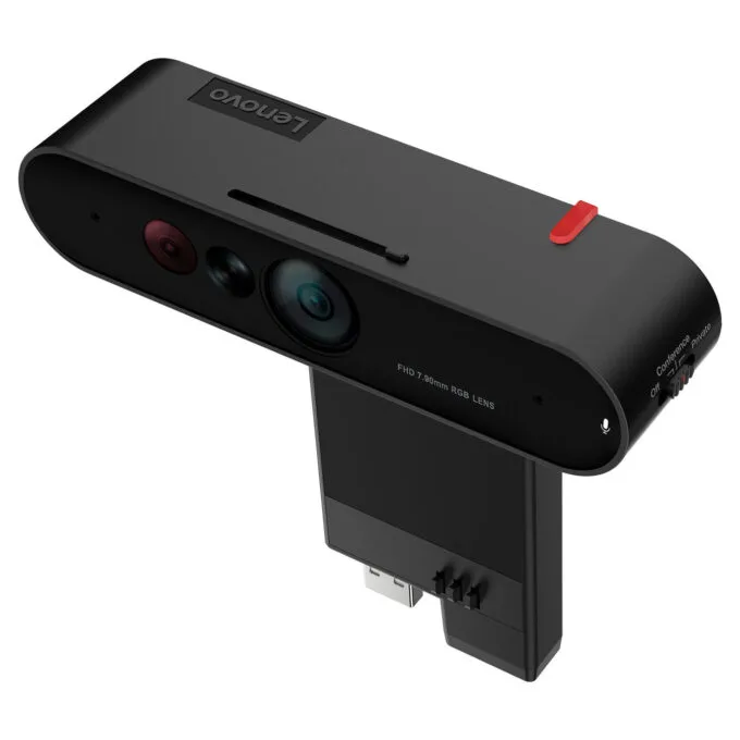 LENOVO ThinkVision MC60 Monitor Webcam Short stack for P24h-30 P24q-30 T34w-30 P49w-30 Monitors — image 5