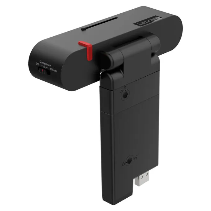 LENOVO ThinkVision MC60 Monitor Webcam Short stack for P24h-30 P24q-30 T34w-30 P49w-30 Monitors — image 6