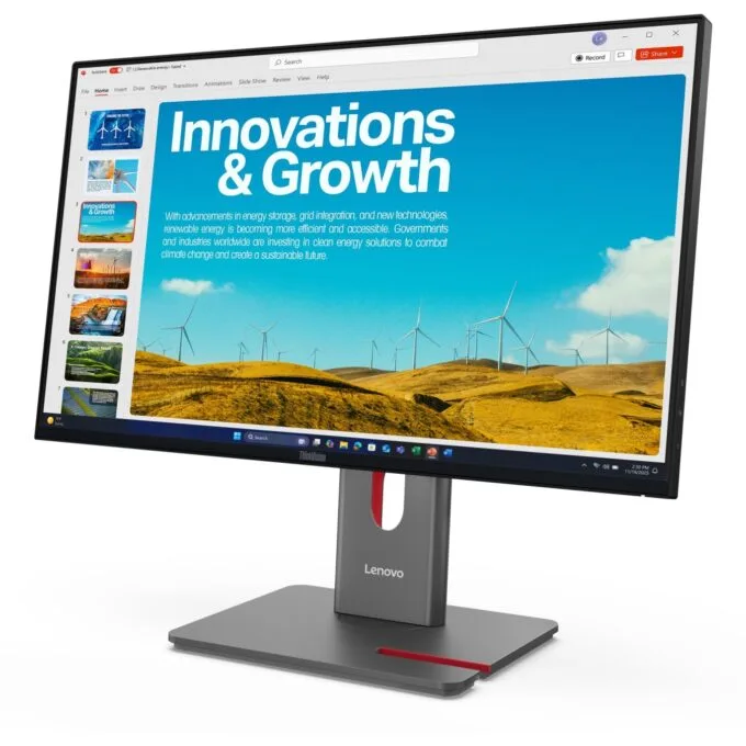 Lenovo ThinkVision - P24QD-40 - 23.8-inch QHD HDMI DP USB-C DOC — image 4