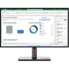 Lenovo ThinkVision P27h-30 27in QHD IPS USB-C DP 4ms 60Hz - 63A1GAR1WW
