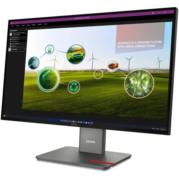 Lenovo ThinkVision P27Q-40 27" QHD IPS 120Hz HDR10 USB-C KVM Monitor — image 2