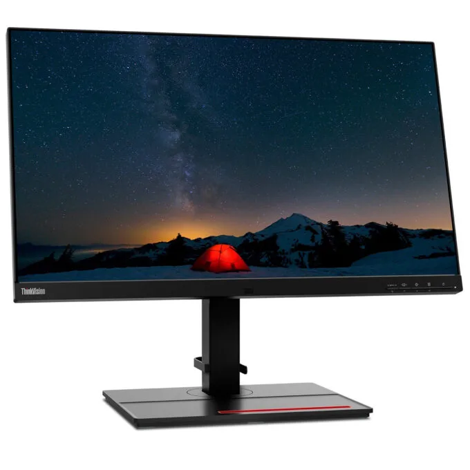 Lenovo ThinkVision P27u-20 - 27" 4K UHD IPS Monitor - Black, USB-C Hub, HDMI, DP, DisplayHDR 400 — image 2