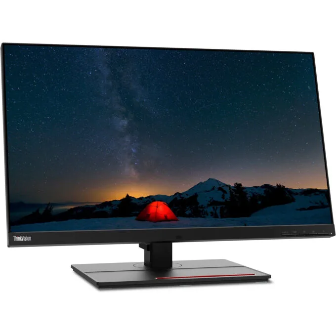 Lenovo ThinkVision P27u-20 - 27" 4K UHD IPS Monitor - Black, USB-C Hub, HDMI, DP, DisplayHDR 400 — image 16