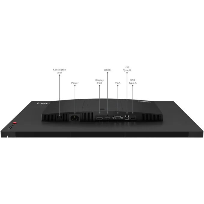 Lenovo ThinkVision T24d-30 24" WUXGA IPS 100Hz 4ms HDMI/DP/VGA Speakers Raven Black — image 3