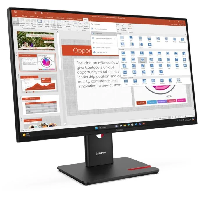 LENOVO ThinkVision T27-40 27" IPS FHD 120Hz 4ms HDMI/DP/VGA/USB — image 6