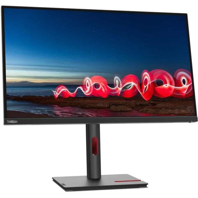 Lenovo ThinkVision T27i-30 27" FHD IPS Monitor - 4ms 75Hz DP/HDMI/VGA Pivot 63A4MAR1US — image 9