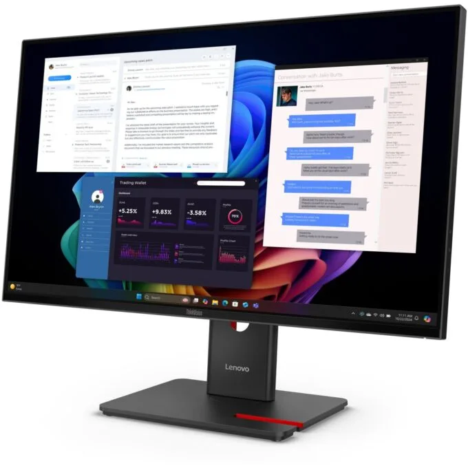 Lenovo ThinkVision - T27UD-40 - (27') UHD HDMI DP USB-C DOC — image 2