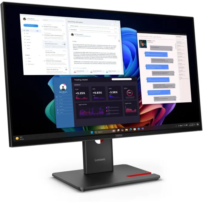 Lenovo ThinkVision - T27UD-40 - (27') UHD HDMI DP USB-C DOC — image 7