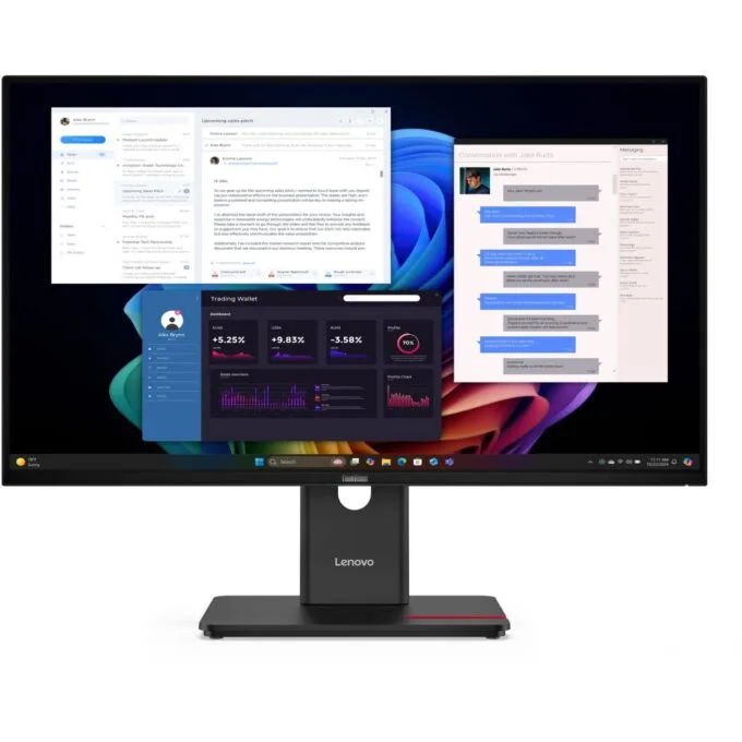 Lenovo ThinkVision - T27UD-40 - (27') UHD HDMI DP USB-C DOC — image 1