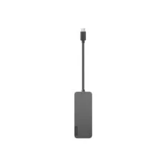 Lenovo USB-C to 4x USB-A Hub - 4X90X21427 - Grey, USB 3.2 Gen2 Host, 4x USB 3.2 Gen1 Ports