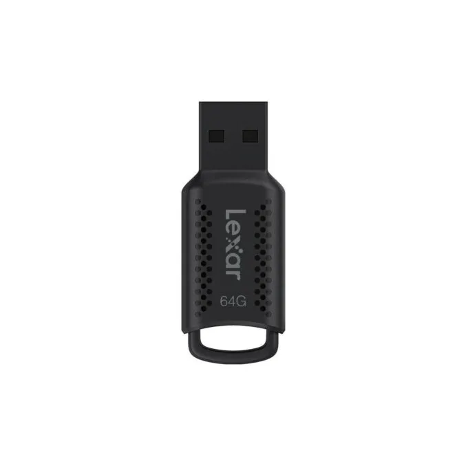 Lexar JumpDrive V400 - LJDV400064G-BNBNG - USB 3.2 Gen1 Type-A, 64GB, Black, 100MB/s, Slide — image 1