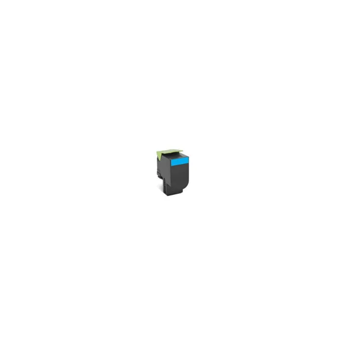 LEXMARK 802HCE Toner cyan Standardkapazitt 3.000 Seiten 1er-Pack corporate — image 1
