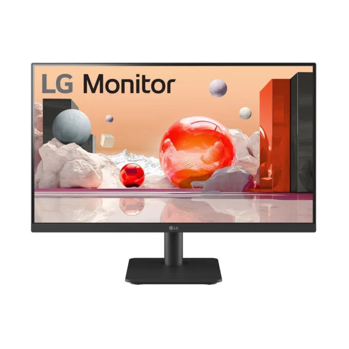 LG 24BA400-B - 23.8-inch FHD IPS Monitor - Black, 100Hz, 5ms GTG, DP/DVI/2xHDMI/USB, 2x2W Speakers, VESA 75x75 — image 1