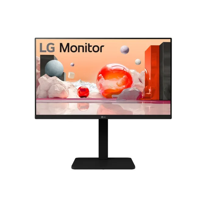 LG 24BA560-B 23.8" FHD IPS Monitor - 1920x1080 100Hz 5ms HDMI/DP/VGA USB Hub — image 1