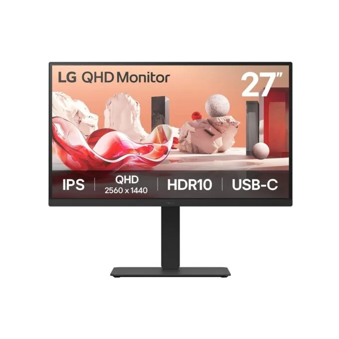 LG 27BA75QB-B - 27-inch QHD IPS HDR10, DP HDMI, 16:9 — image 1