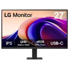 LG 27U631A-B QHD IPS Monitor HDMI USB-C 16:9 - 27U631A-B - 27-inch Flat IPS, 2560x1440