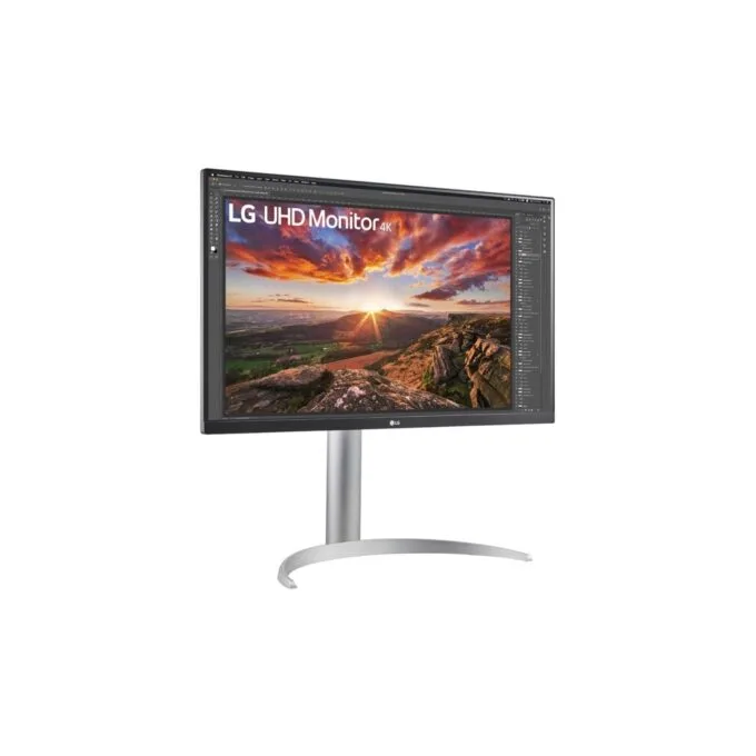 LG 27UP850K-W 27" 4K IPS Monitor - HDR10, 60Hz, USB-C - White — image 3