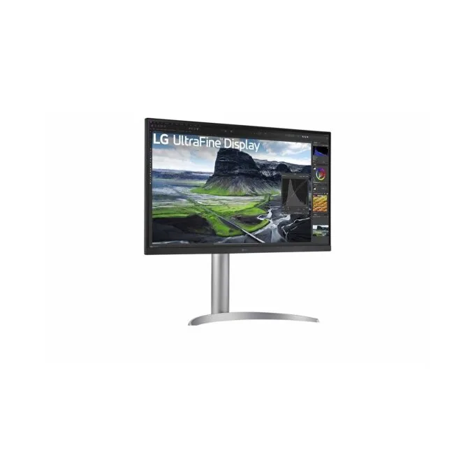 LG UltraFine - 27UQ850V-W - 68.47cm 27' (3840x2160) 16:9 4K IPS 5ms 60Hz HDR400 HDMI DP USB-C Speaker Pivot Silver — image 3