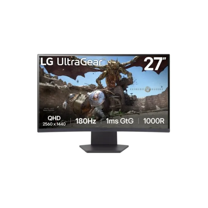LG UltraGear - 27GS60QC-B - 68.4 cm (27) 2xHDMI,DisplayPort,curved — image 1
