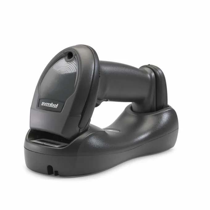 LI4278 ZEBRA BARCODE SCANNER KIT BLUETOOTH 1D USB RS232 DECODED — image 1