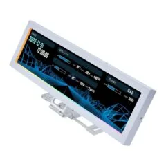 Lian Li 8.8" Universal Screen White - For Any PC - ARGB Frame - Display Panel - LCD Mini Monitor